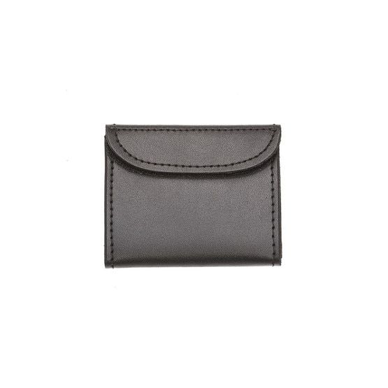 Aker Leather Surgical Glove Pouch in Black Plain